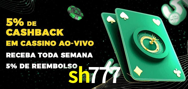 Promoções do cassino ao Vivo sh777
